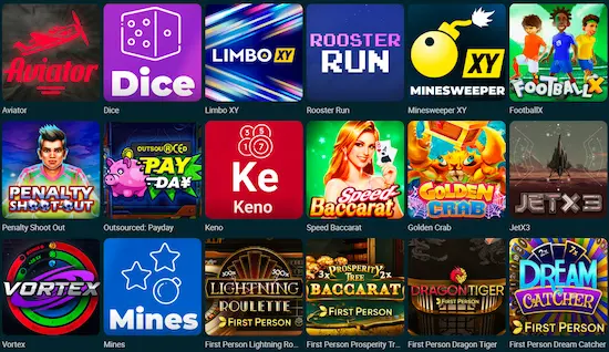 Juegos más populares en Casino BetonWin Chile