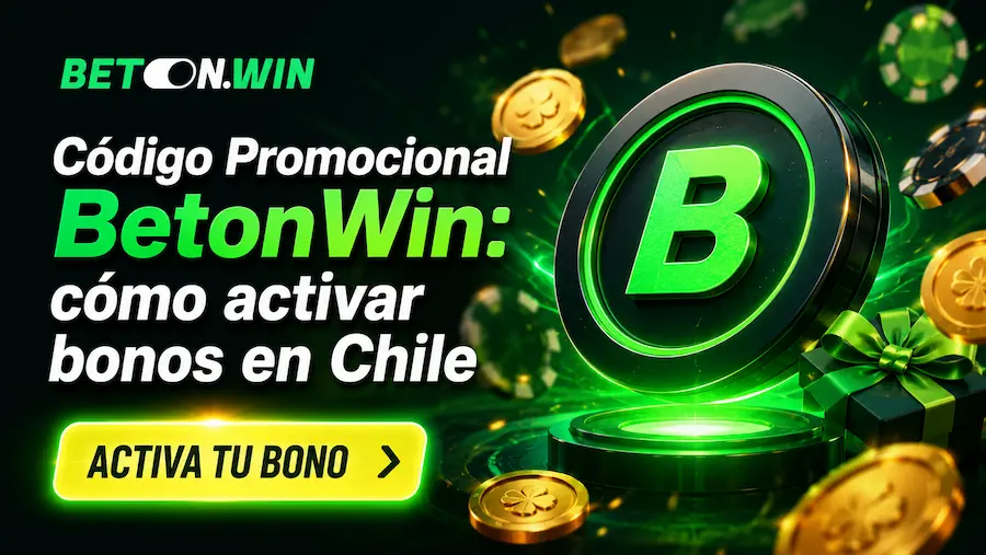 Código Promocional BetonWin para activar bonos y promociones en Chile