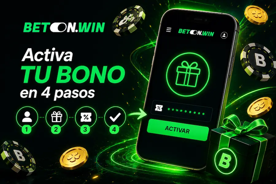 Cómo activar un código promocional de BetonWin desde la app móvil